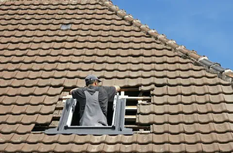 Pose de velux - Lencloître